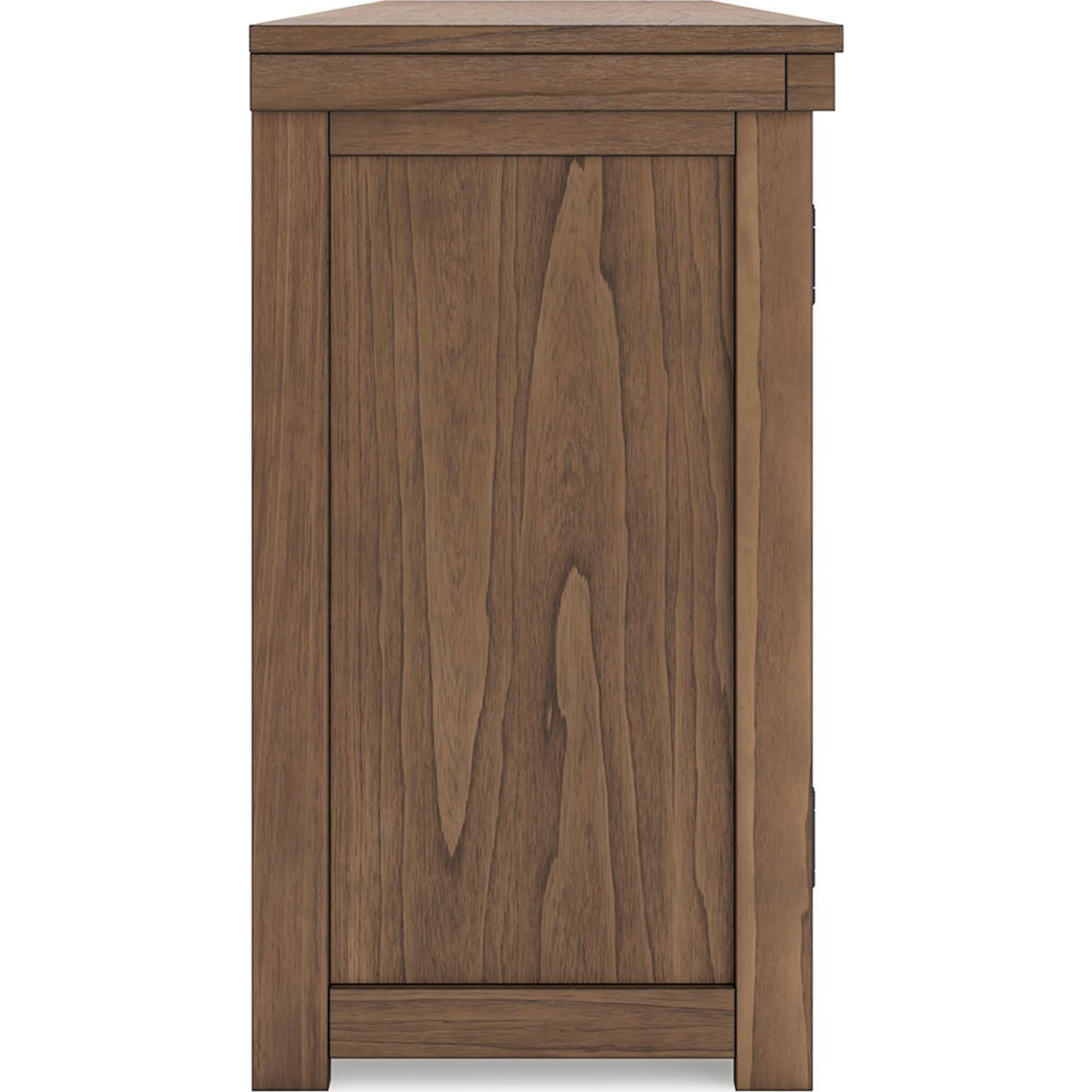 Boardernest TV Stand for Living Room - Modern Brown TV Console with Storage Shelf, Perfect for Flat Screen TVs up to 65 inches - Ideal for Home Theater & Entertainment Centers