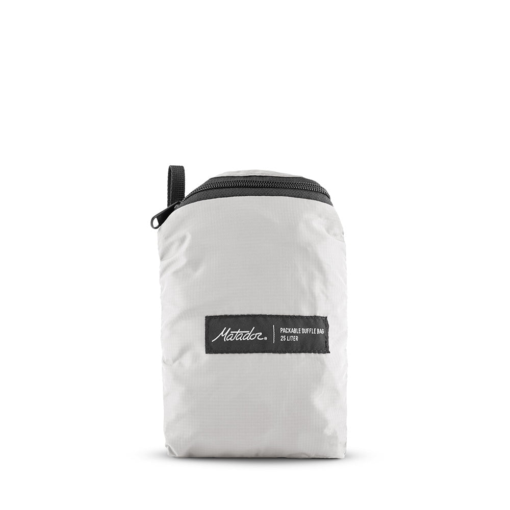 Matador ReFraction Packable Duffle Bag - Lightweight Waterproof Travel Duffel for Camping, Hiking & Gym - Foldable Carry-On Luggage for Outdoor Adventures