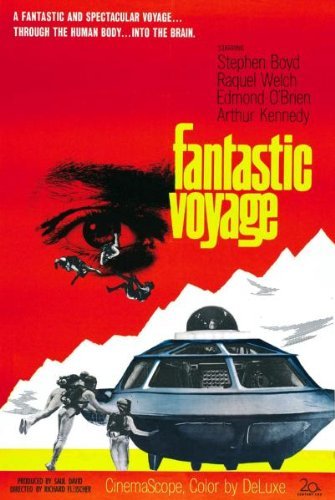 Fantastic Voyage Retro Movie Poster - Vintage Sci-Fi Wall Art Decor for Home Theater, Office & Gift Ideas
