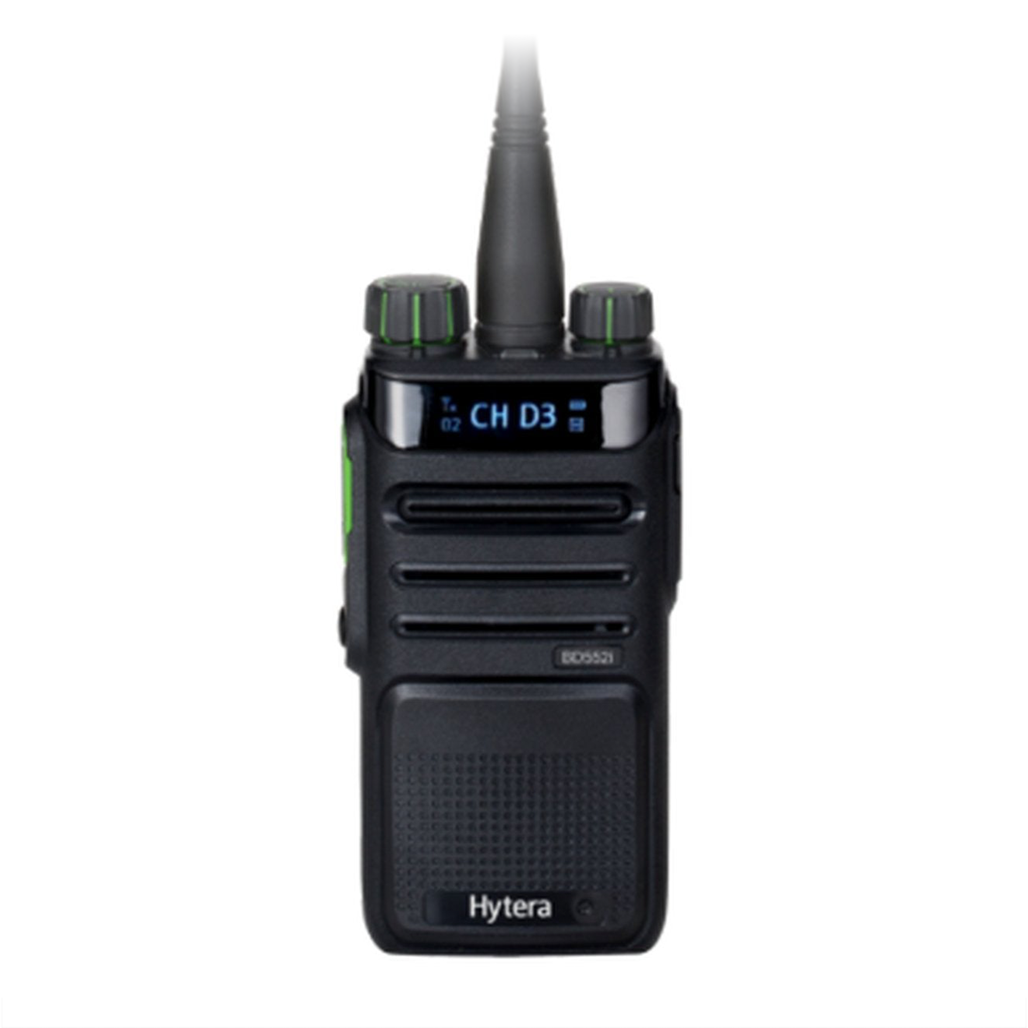 Hytera BD552i Digital Two-Way Radio with LCD Display - Long Range Walkie Talkie for Construction, Security & Outdoor Adventures
