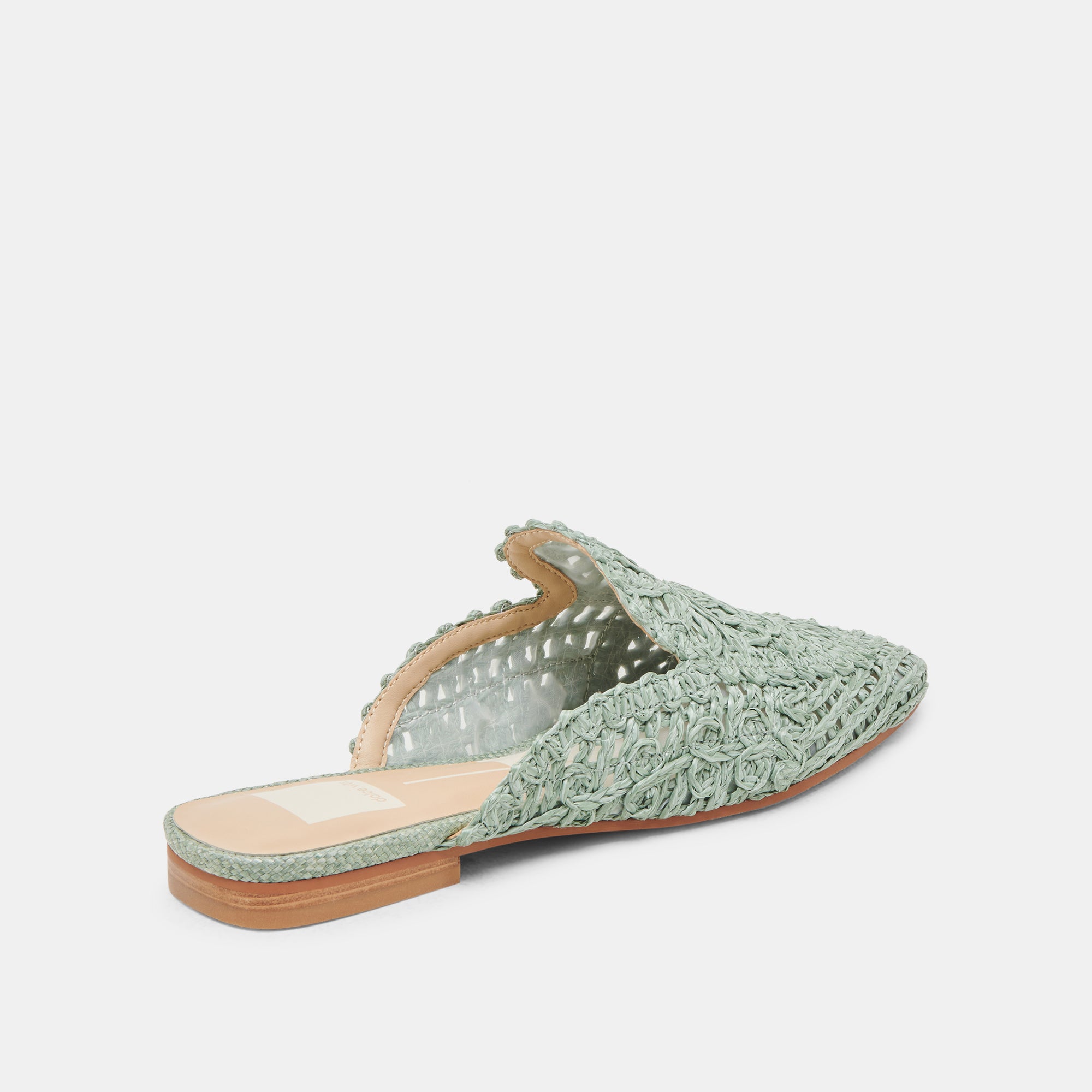 DIYA FLATS Light Sage Macrame Sandals - Comfortable Bohemian Style Summer Shoes for Women - Perfect for Beach, Vacation, and Casual Outings