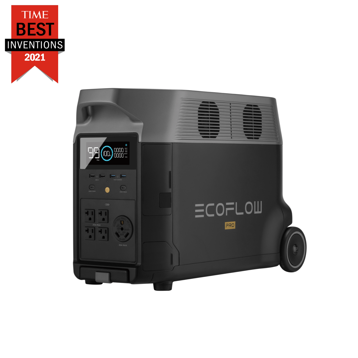 EcoFlow DELTA Pro Portable Power Station 3600Wh | Solar Generator for Home Backup, Camping & RV | Costco Exclusive Sale