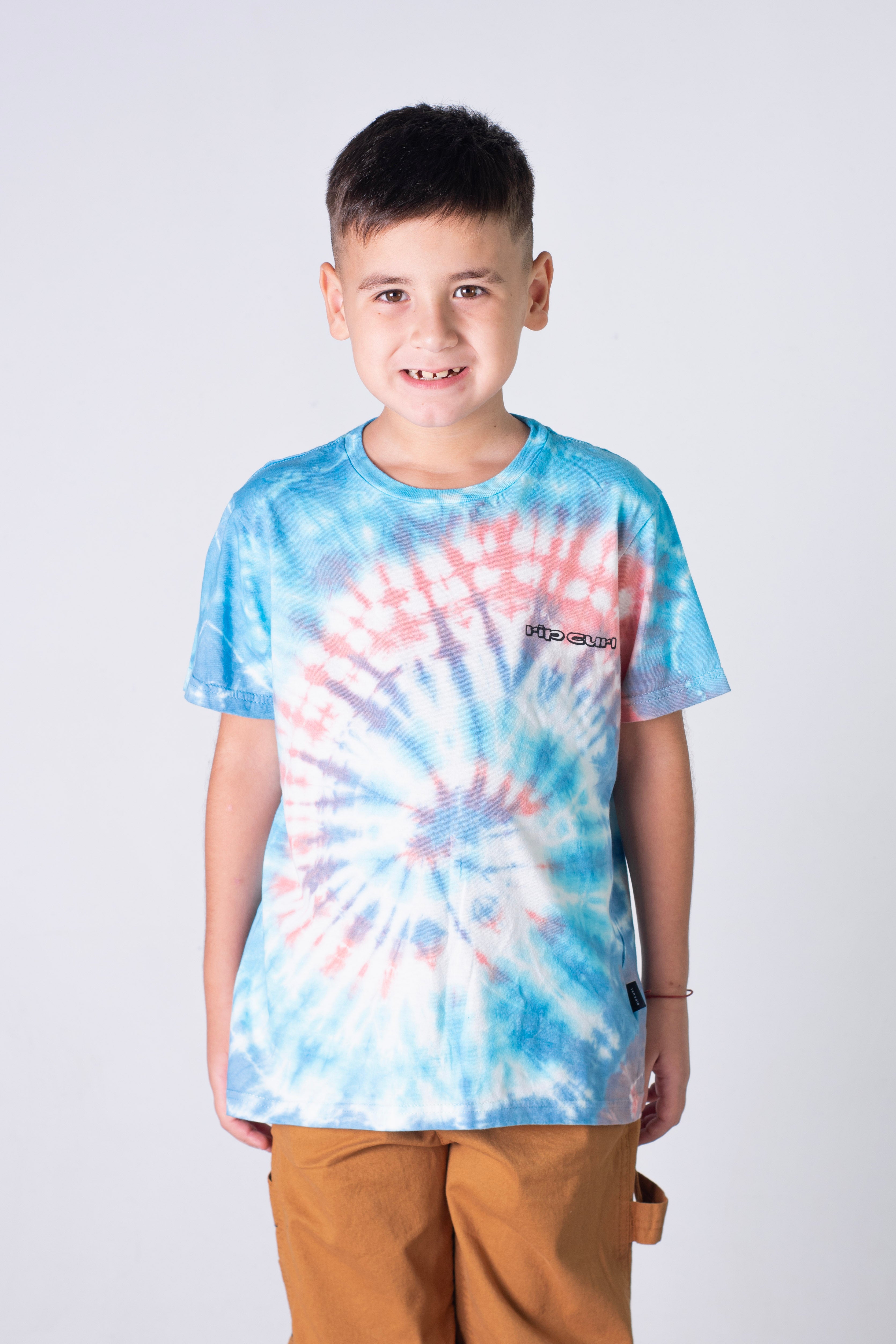 Rip Curl Kids Batik Head T-Shirt (Size K0) - Comfortable & Stylish Cotton Tee for Boys & Girls - Perfect for Beach, Surfing & Casual Wear