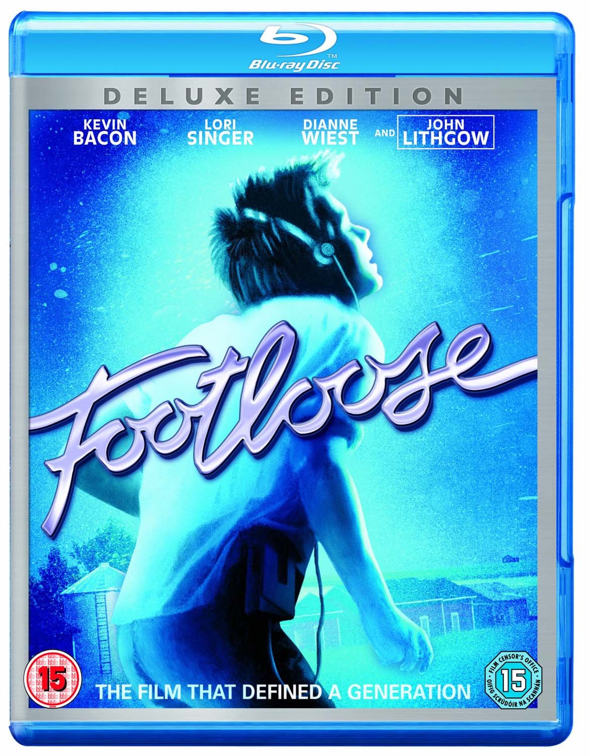 Footloose (1984) Blu-ray | Region Free | Classic Dance Movie | Perfect for Movie Nights & 80s Nostalgia