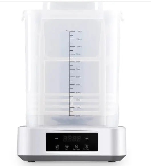 Anycubic Wash and Cure 3 Plus - 3D Printer Resin Cleaning and Curing Machine for SLA/DLP Prints | Perfect for Home and Professional 3D Printing Workshops
