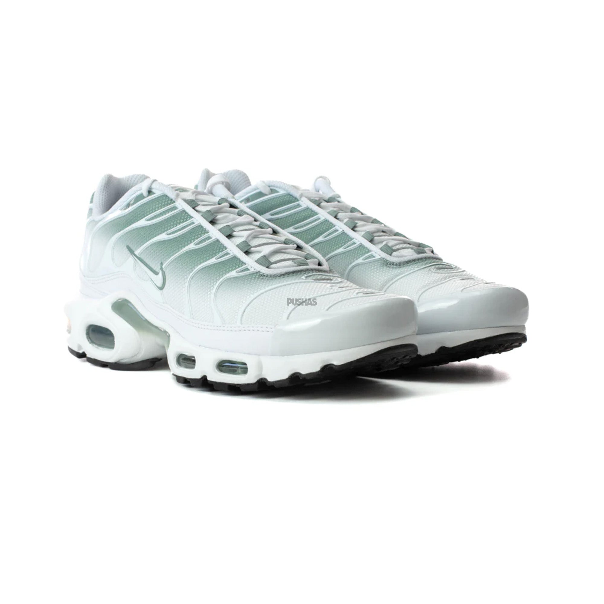Nike Air Max TN Plus 'White Mica Green' Women's Running Shoes (2022) - Lightweight Cushioned Sneakers for Jogging, Gym Workouts & Casual Wear