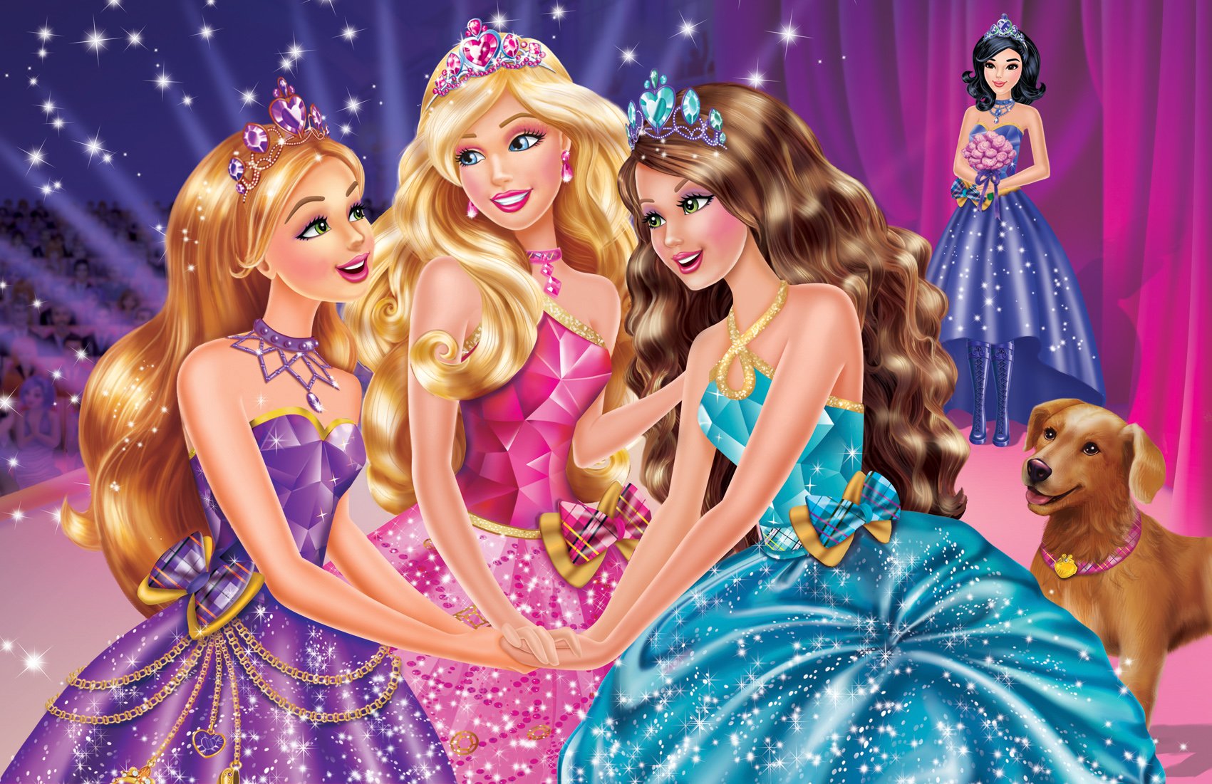 Barbie Princess Academy Doll - Royal Pretend Play Toy for Kids, Birthday Gift for Girls Ages 3-8 | Princess Dress-Up, Tea Party & Storytelling Fun