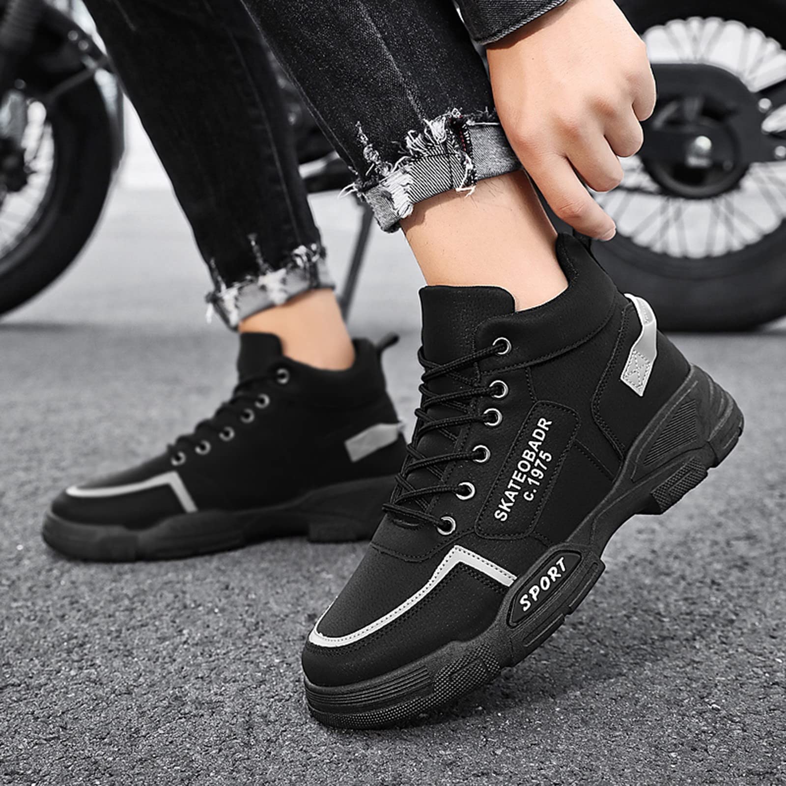 Men's Business Casual Shoes Size 12 - Wide Leather Comfortable Work Shoes for Autumn & Winter | Office, Business Travel & Daily Wear