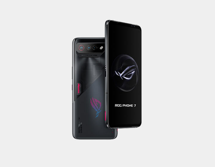 ASUS ROG Phone 7 AI2205 5G Gaming Smartphone - 256GB ROM 12GB RAM GSM Unlocked (Black) - Ultimate Mobile Gaming Performance for Esports & Streaming