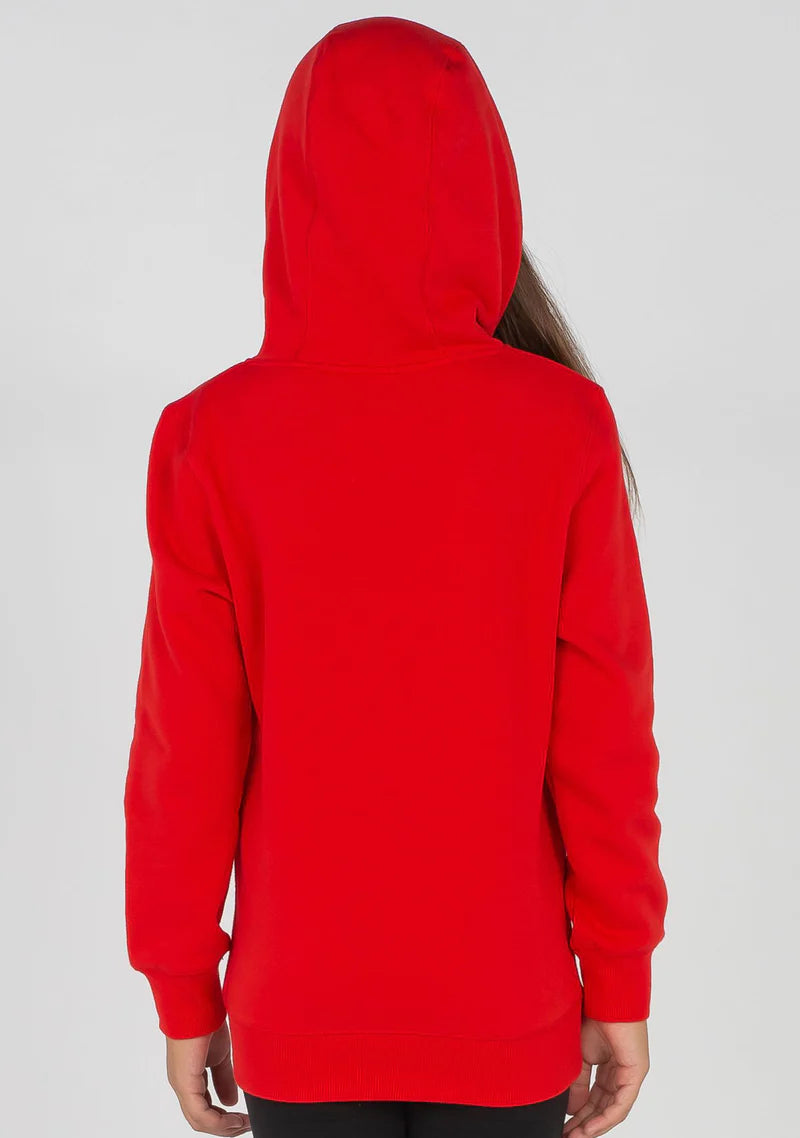 Champion Junior Script Red Hoodie for Boys & Girls - Soft & Comfortable Pullover Sweatshirt - Perfect for School, Sports & Casual Wear