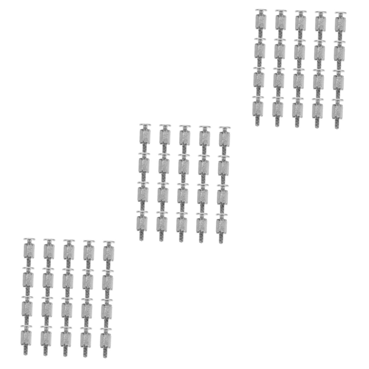 Gatuida 60pcs Laptop SSD Screws & Stand for Hard Drive Mounting - Perfect for Computer & Monitor Setup