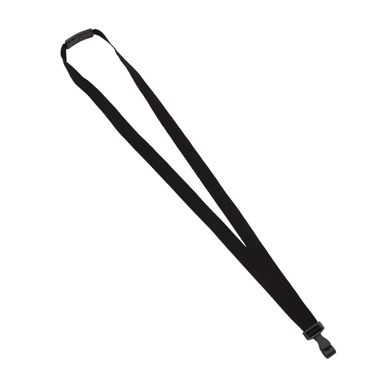 Advantus Breakaway Lanyard with Plastic Hook - 36 Inch Black Safety Lanyards (12 Pack) for ID Badges, Keys & Event Passes - Office, School & Conference Use