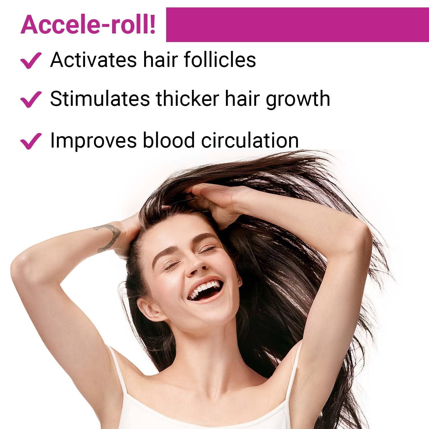 ETONIA Rosemary Water Spray 100ml for Hair Growth - Natural Hair Care Treatment with Derma Roller | Hydrating & Strengthening Hair Mist for Daily Use | Perfect for Scalp Massage & Hair Growth Routine