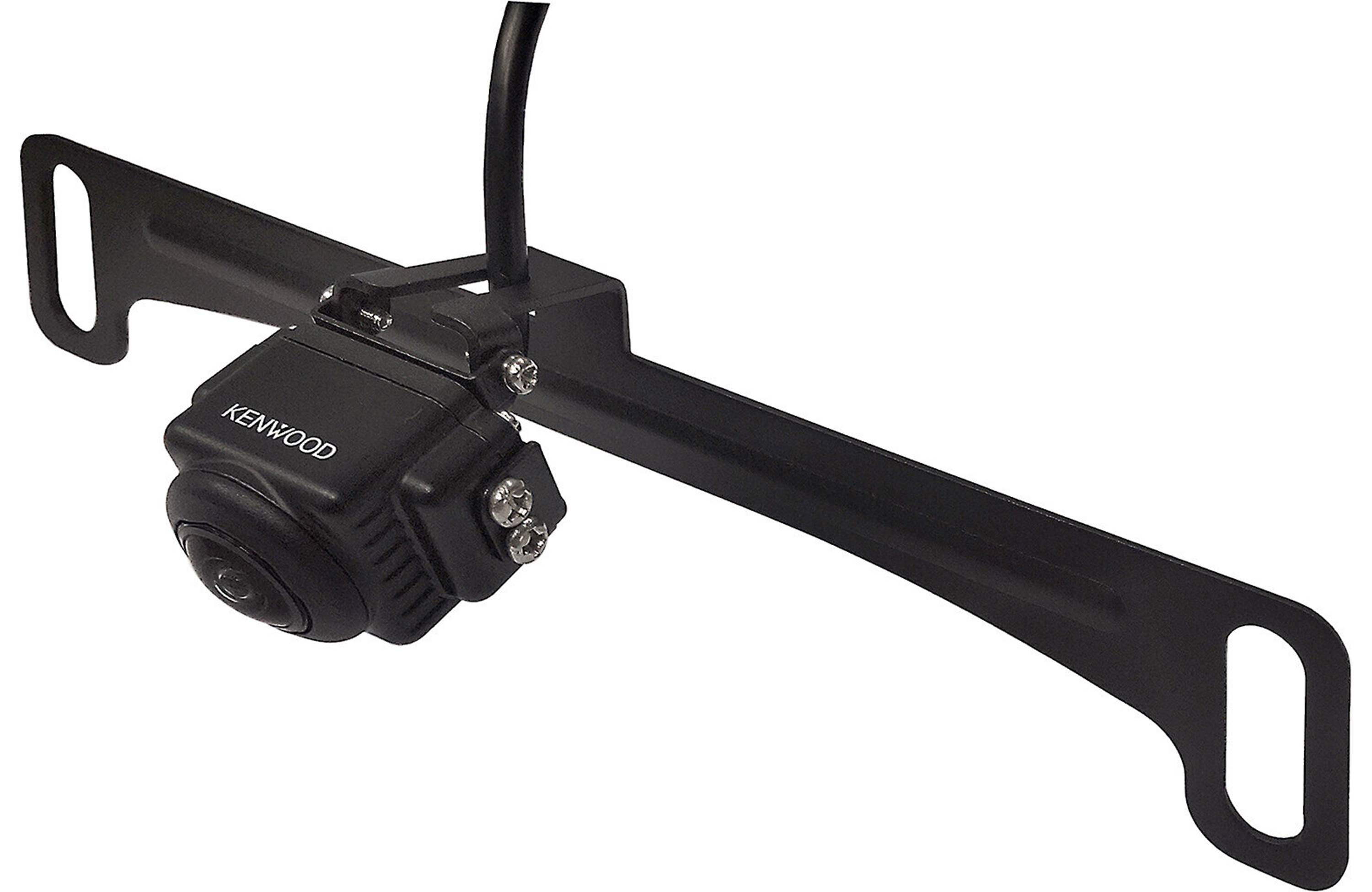 Kenwood CMOS 740HDLP HD 1080p Rear View Backup Camera with License Plate Mount - Perfect for Trucks, SUVs and RVs Parking Safety