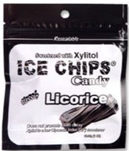 Xylitol Ice Chips Candy - 8 Pack Assortment (1 oz Resealable Pouches) | Sugar-Free, Low-Calorie Snack for Diabetics & Keto Diet | Perfect for Office, Travel & Fresh Breath