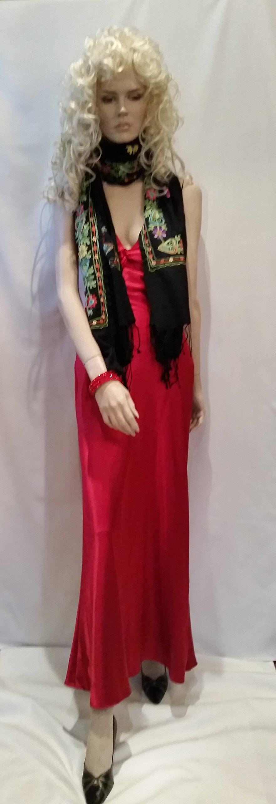 Luxury Pashmina Stole Scarf with Handmade Crewel Embroidery - Soft Cashmere Wool Wrap for Women - Perfect for Weddings, Parties & Winter Fashion
