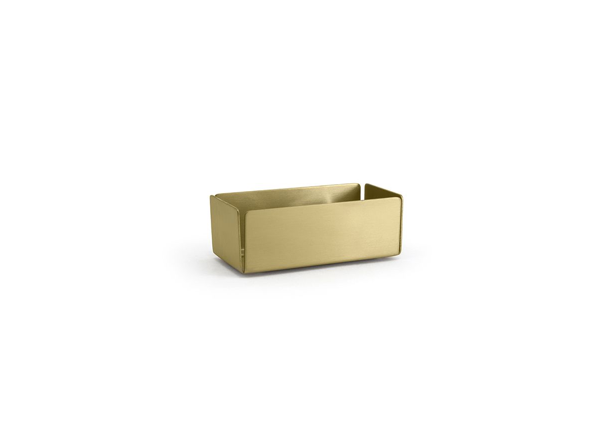 Premium Brushed Stainless Steel Napkin Holder - 4.75