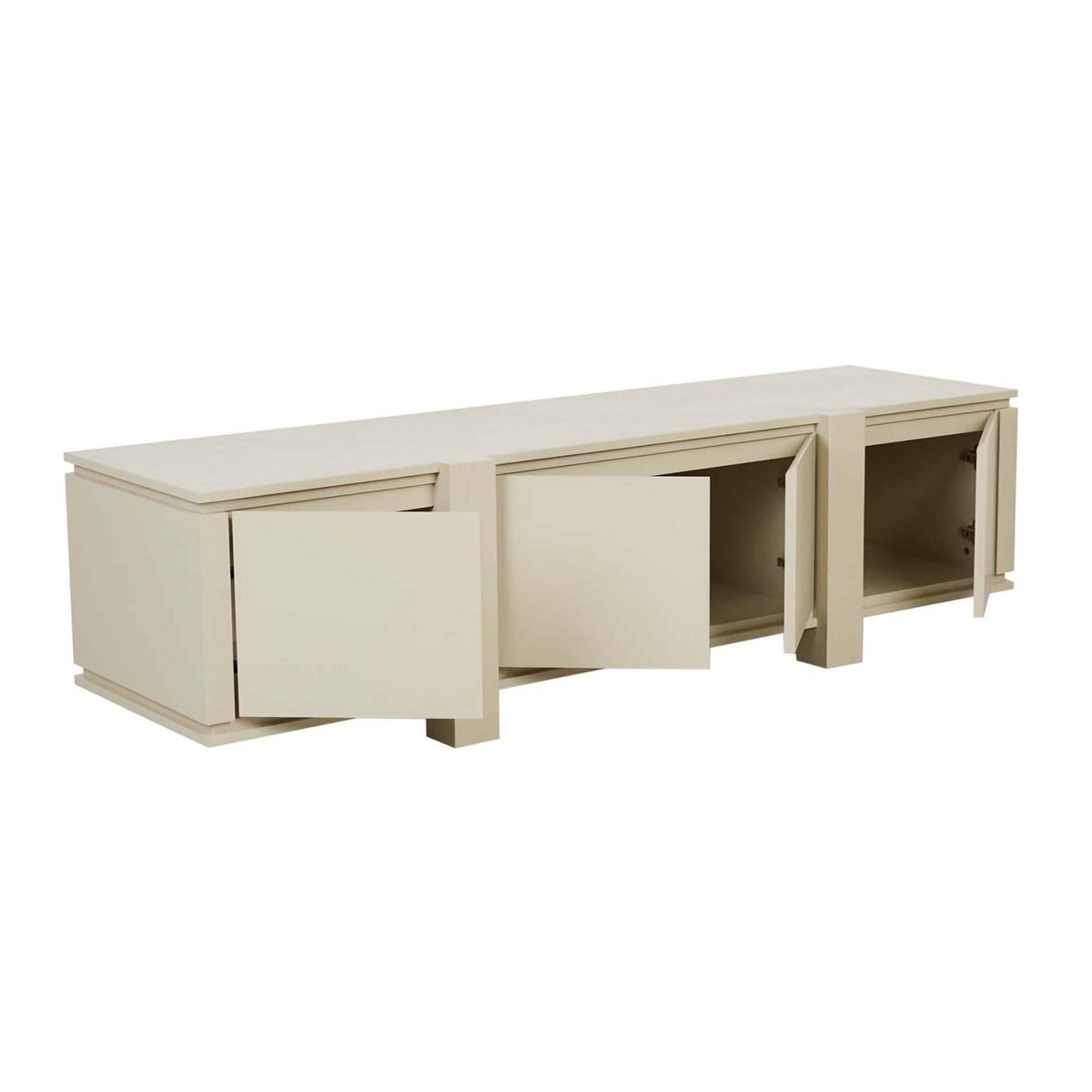 Artie Geo Entertainment Unit - Modern TV Stand with Storage for Living Room, Bedroom & Home Theater - Perfect for Organizing Media Devices & Decor