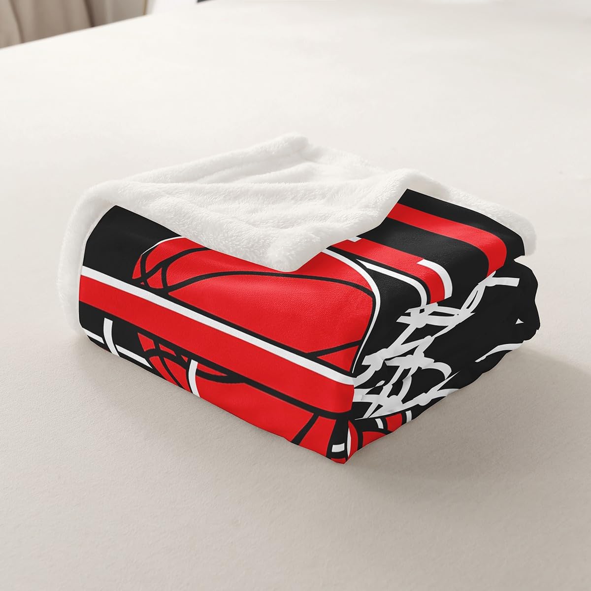 Erosebridal Boys Basketball Fleece Blanket 50