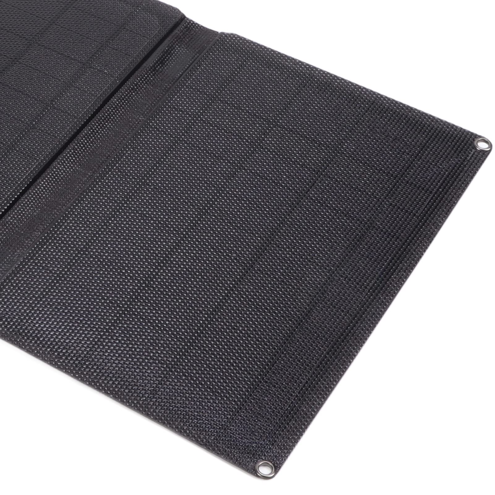 EXCLUZO 32W 5V Monocrystalline Solar Panel Charger Kit - Semi Flexible Portable Solar Charger for Boats, Cars, RVs & Outdoor Appliances | Perfect for Camping, Emergency Power & Off-Grid Charging