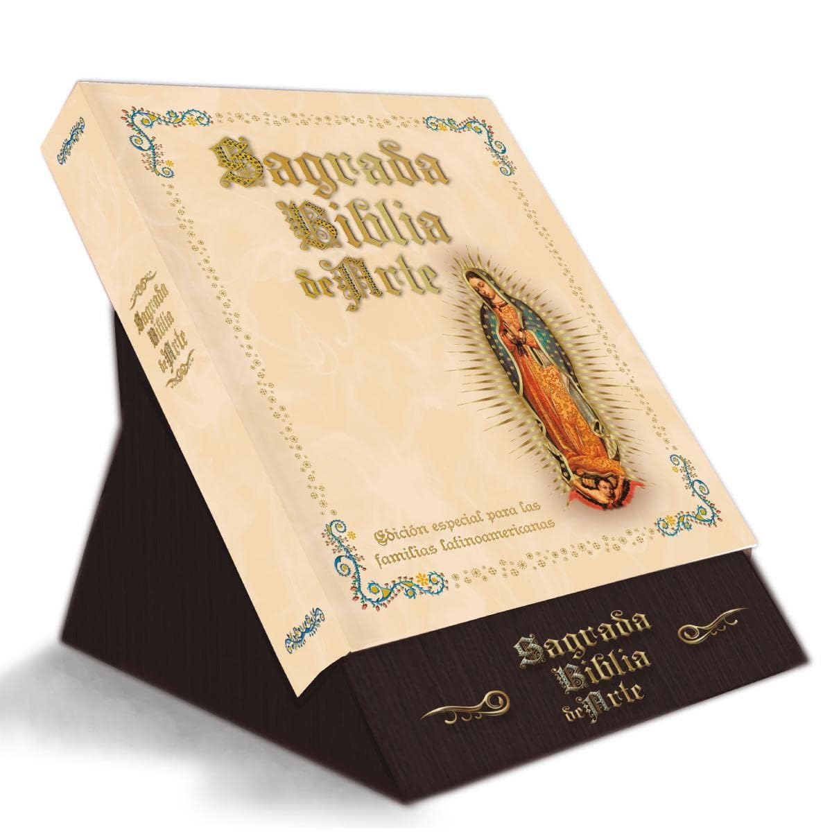 Luxury Catholic Holy Bible: Hardcover, Last Supper by Da Vinci Cover, Pope Francis, Virgin of Guadalupe - Perfect Gift for Weddings, Anniversaries & Religious Ceremonies - Ideal for Home Worship, Church Use & Spiritual Reflection