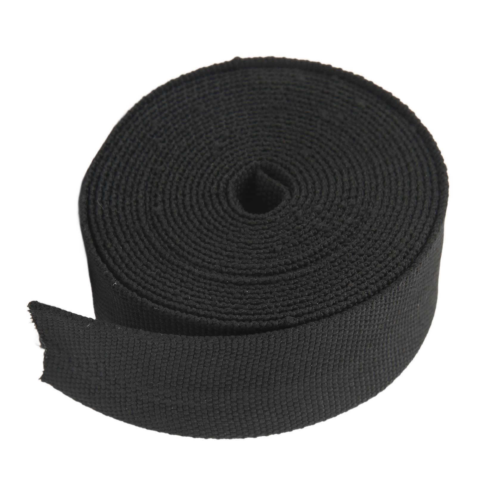 High-Temperature Fiberglass Heat Shield Sleeve - 16mm Adjustable Exhaust Wrap & Wire Loom Protector for Car, Motorcycle, and Automotive Applications (7.5M/25FT, Black) - Ideal for Spark Plug Wires, Hose Protection, and Heat Management in High-Performance Vehicles