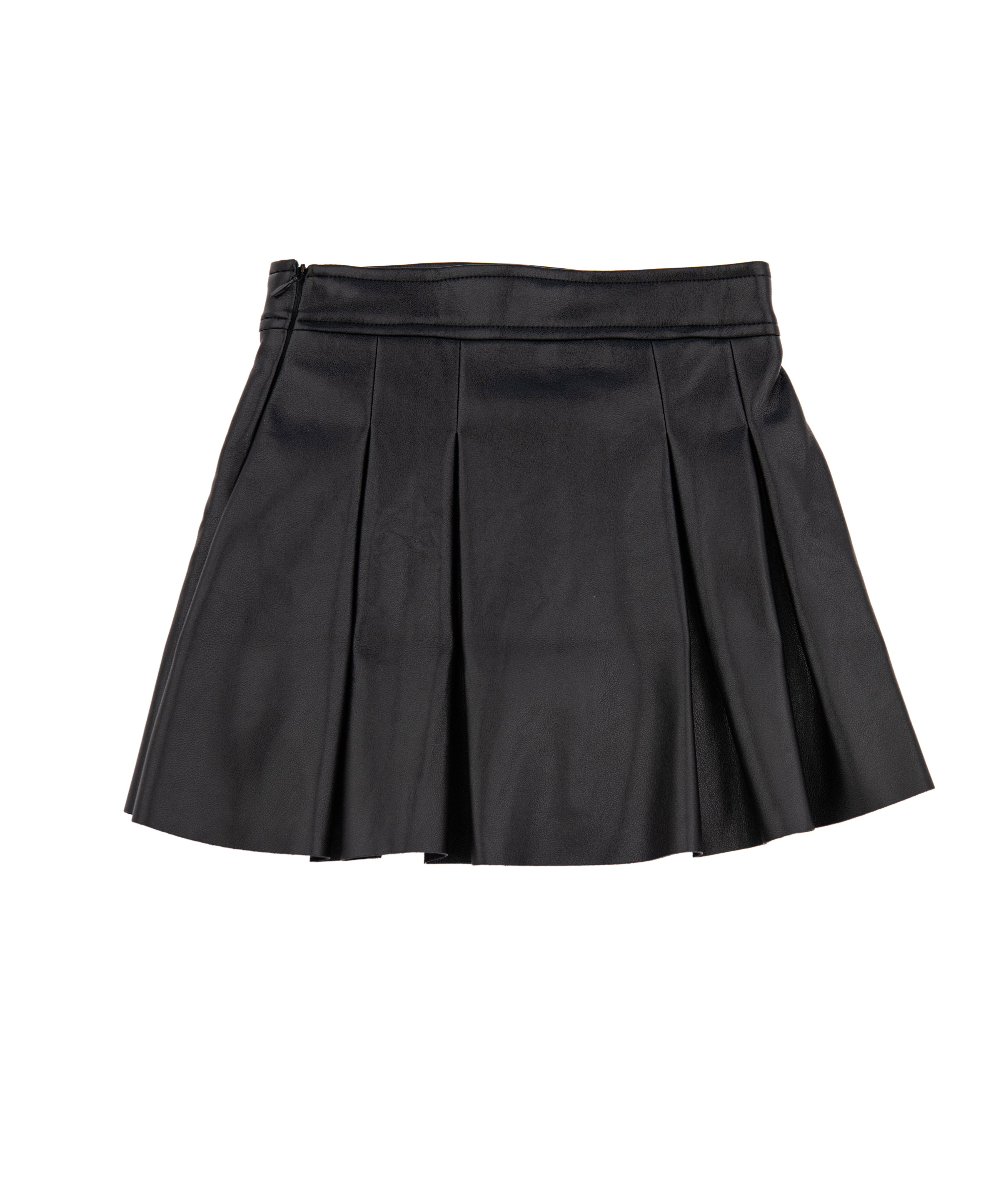 FBZ Girls Faux Leather Skirt Shorts - Stylish & Comfortable Pleather Skort for School, Dance, or Casual Wear