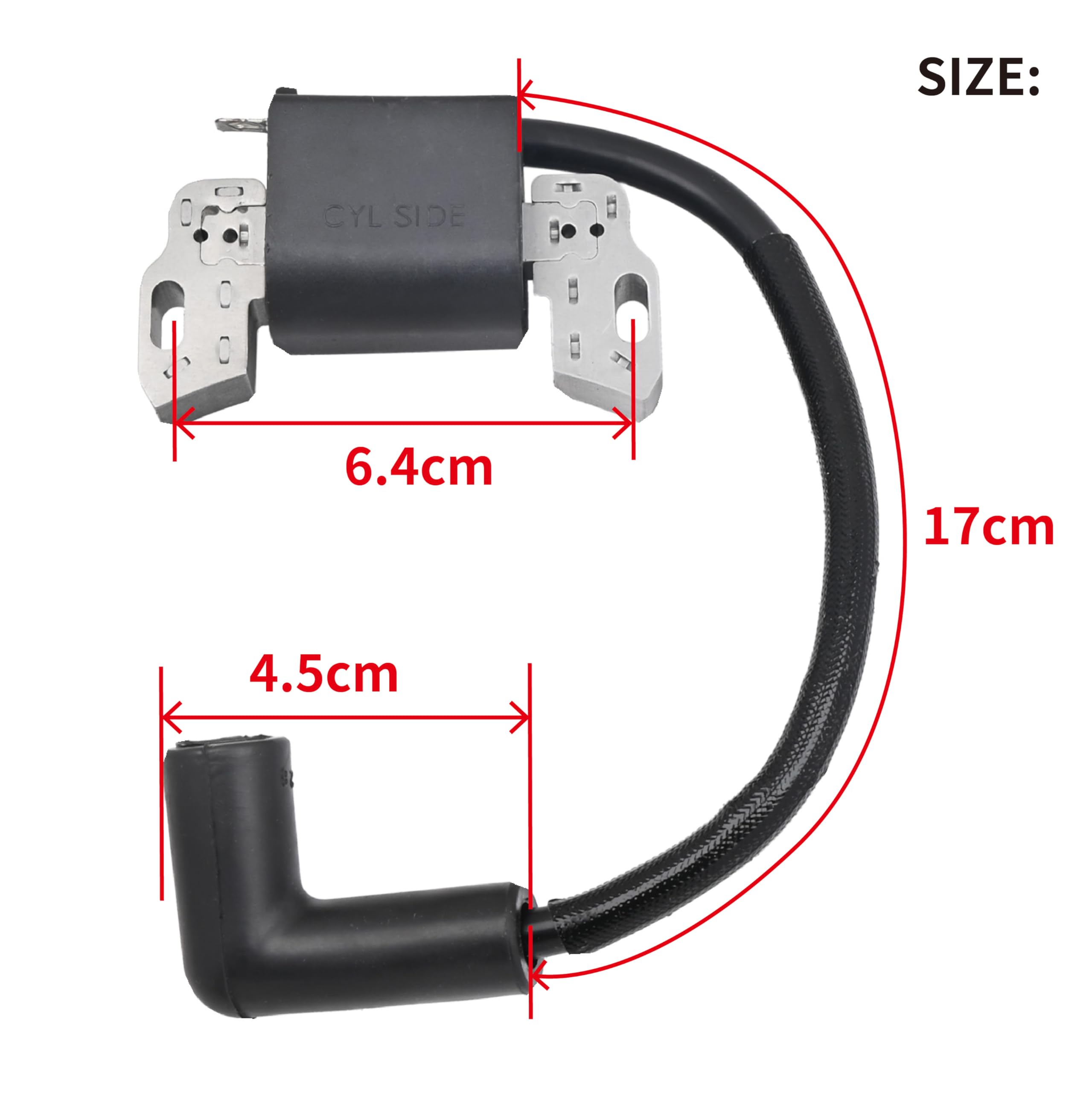 **799582 Ignition Coil Compatible with Briggs & Stratton 593872 798534 Armature Magneto 08P502 09P602 - Replacement Part for Lawn Mowers, Tractors & Outdoor Power Equipment**    *(Perfect for Small Engine Repair, DIY Maintenance, and Enhancing Lawn Mower Performance)*