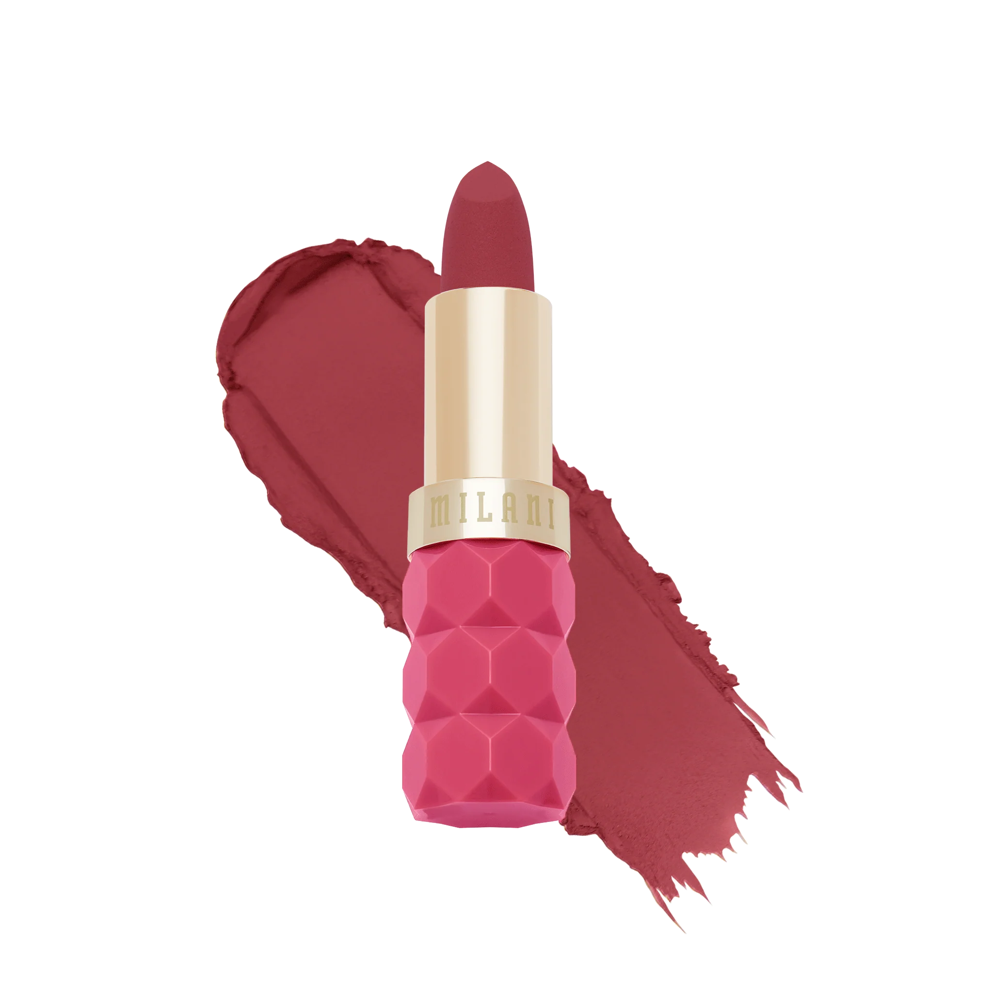 Milani Color Fetish Matte Lipstick - Long Lasting, Highly Pigmented Lip Color for Women | Perfect for Everyday Wear, Date Night & Special Occasions