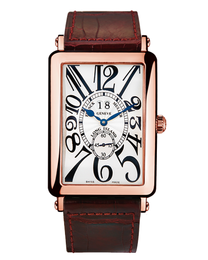 Franck Muller Long Island Big Date 18K Rose Gold Luxury Men's Watch - Perfect for Business Meetings, Formal Events & Special Occasions