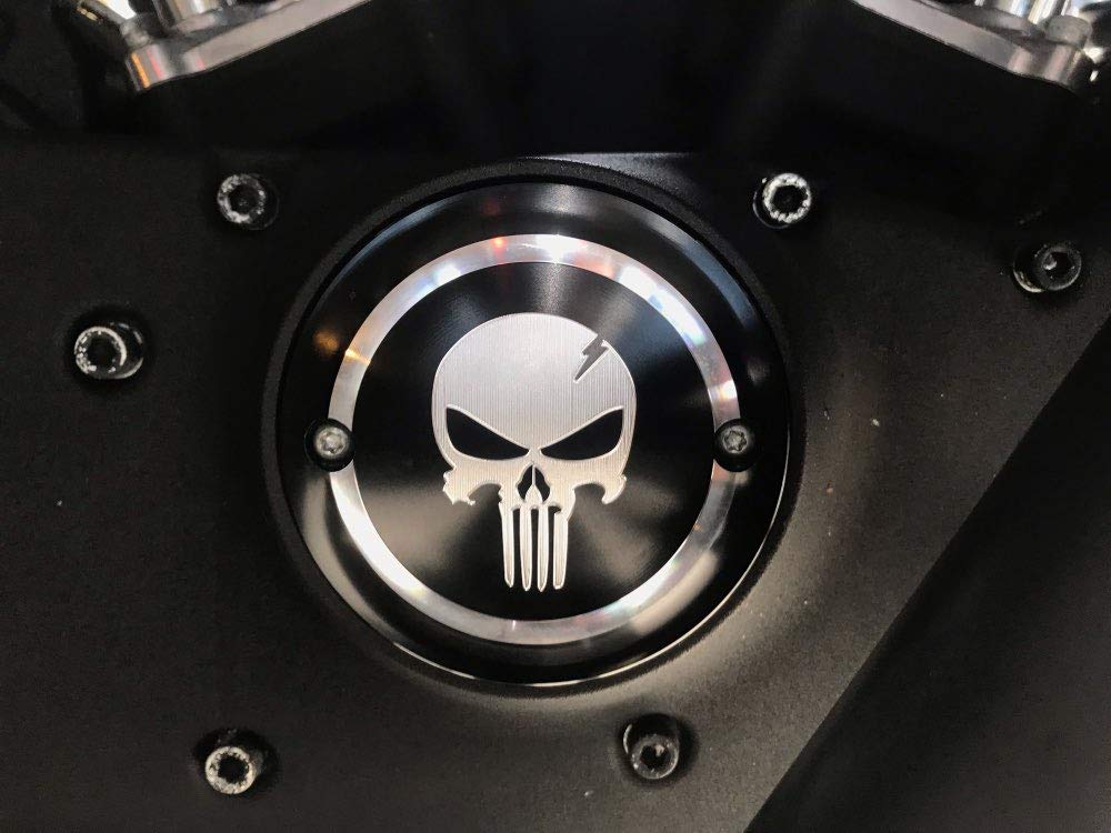 Harley Sportster Iron XL 883 1200 72 48 Engine Derby Cover Timer Brake Cylinder Chain Inspection Cover Replacement - Compatible with Harley Davidson Motorcycles, Perfect for DIY Repairs & Maintenance