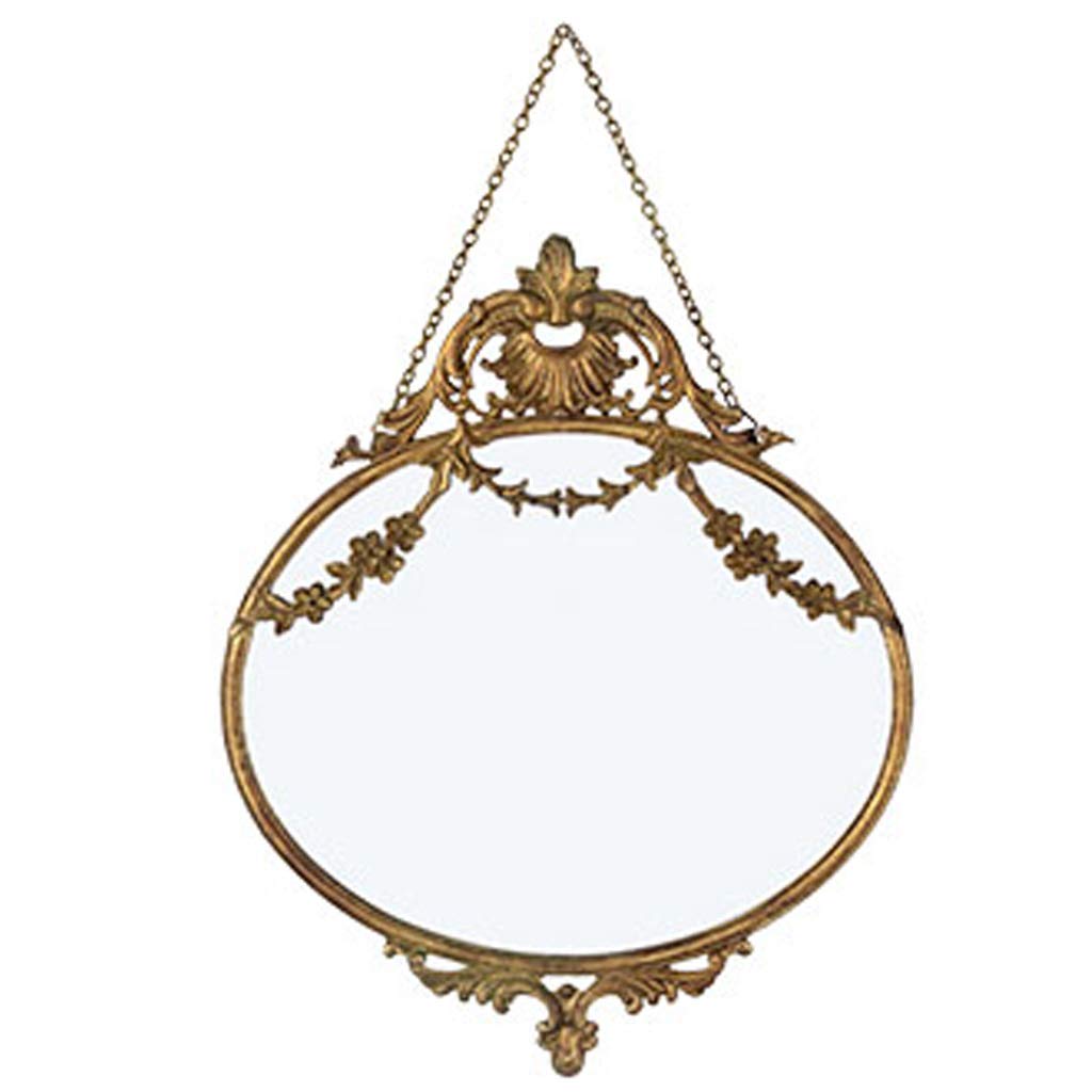 Vintage Lace Pattern Wall Mirror - Elegant Dressing Mirror for Bedroom, Bathroom & Wedding Decor - Perfect for Vanity, Bridal Suite and Home Decoration