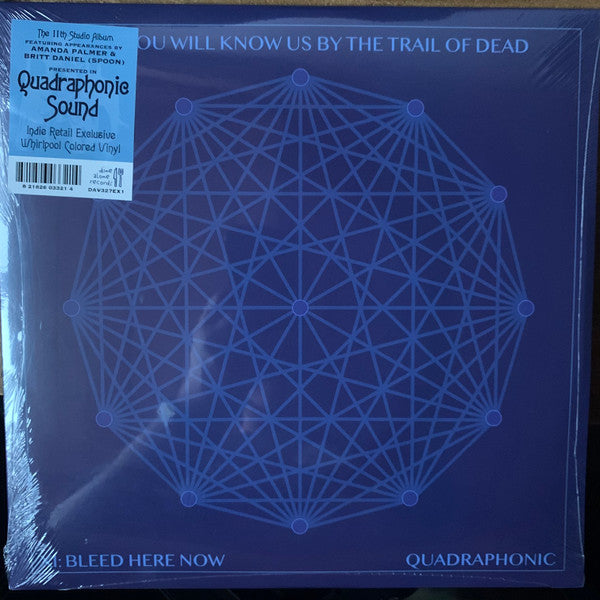 AND YOU WILL KNOW US BY THE TRAIL OF DEAD - XI: BLEED HERE NOW Vinyl Record | Limited Edition Alternative Rock Music Album | Perfect for Music Collectors & Vinyl Enthusiasts
