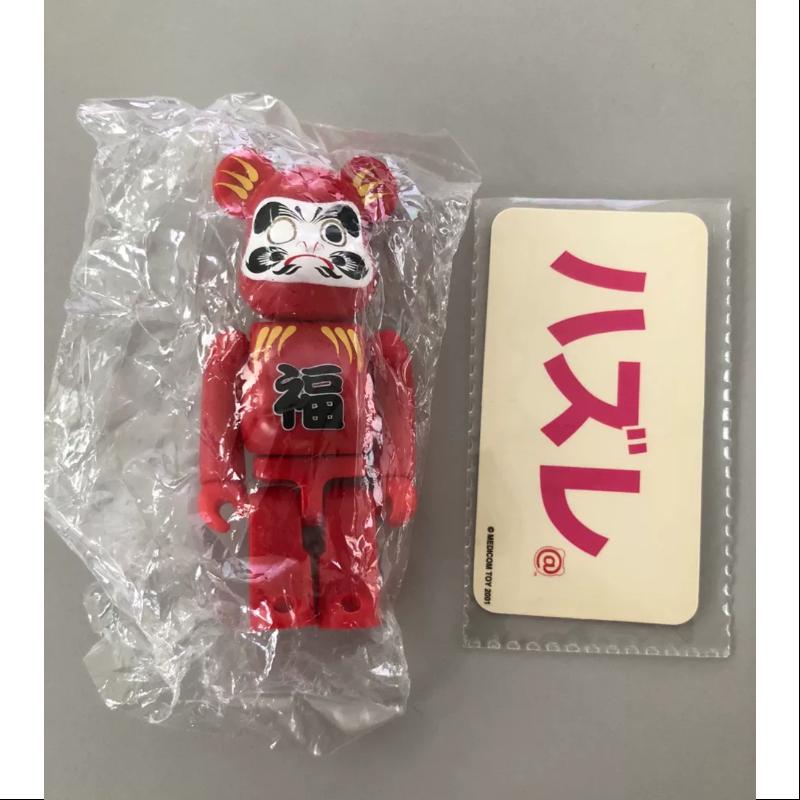 Be@rbrick Series 2 Super Secret Loss Daruma 100% Collectible Vinyl Art Toy - Limited Edition Japanese Designer Figure for Display, Gift & Anime Collection