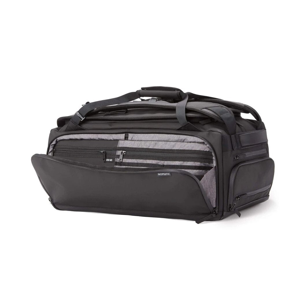 NOMATIC 40L Travel Backpack V2 - Waterproof Carry-On Luggage for Business & Adventure Travel - Perfect for Airplanes, Hiking & Weekend Getaways