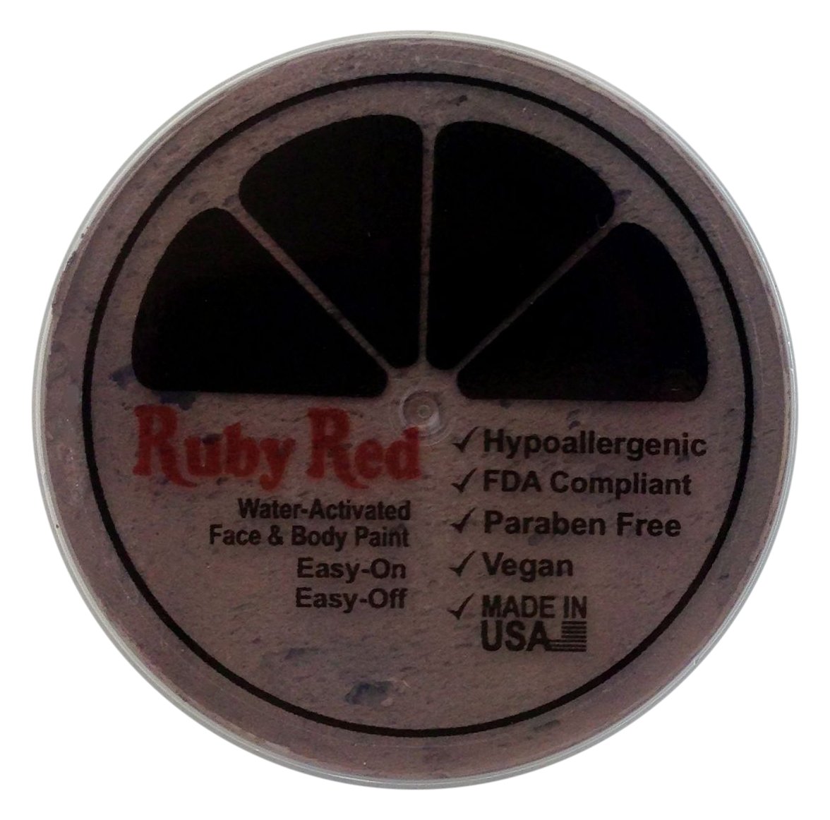 Vibrant Ruby Red Face Paint - 75ML Water-Based Non-Toxic Makeup for Halloween, Cosplay & Theater - Safe for Kids & Adults - Coco Brand