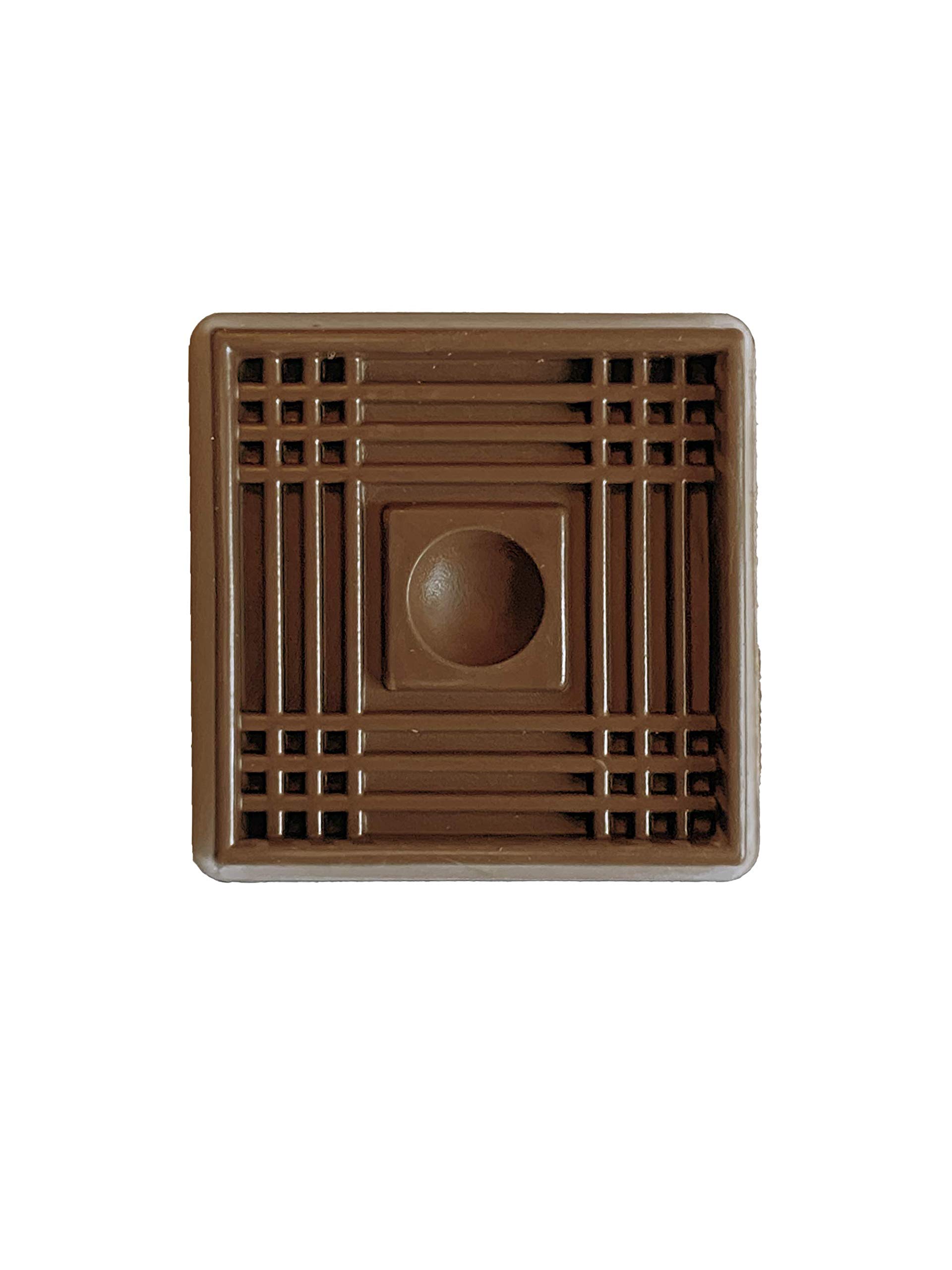 Non-Slip Caster Cups for Furniture - 4-Pack Heavy Duty Floor Protectors for Hardwood, Carpet, Vinyl & Tile - Bed Stoppers & Chair Glides - Perfect for Home, Office & Dorm Use