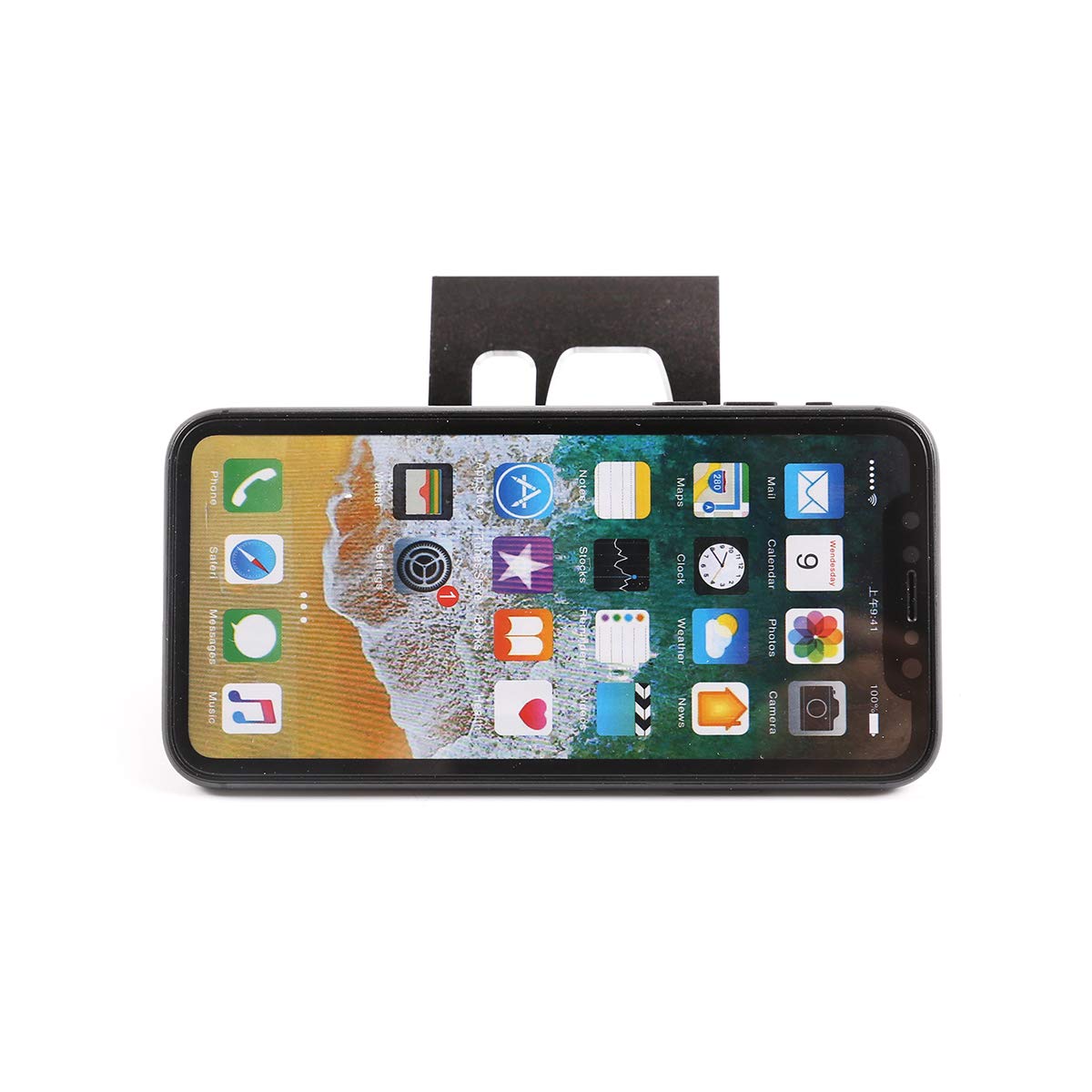 BMW X3 X4 F25 F26 2010-2016 Aluminum Alloy Car Phone Mount - 3 Colors (Black) - Universal Air Vent Phone Holder for Navigation & Hands-Free Driving - Perfect for Road Trips & Daily Commutes