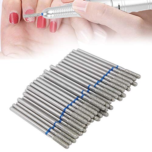 50pcs Nail Drill Bits - Multi-functional Grinding & Polishing Heads for Manicure & Pedicure at Home/Salon