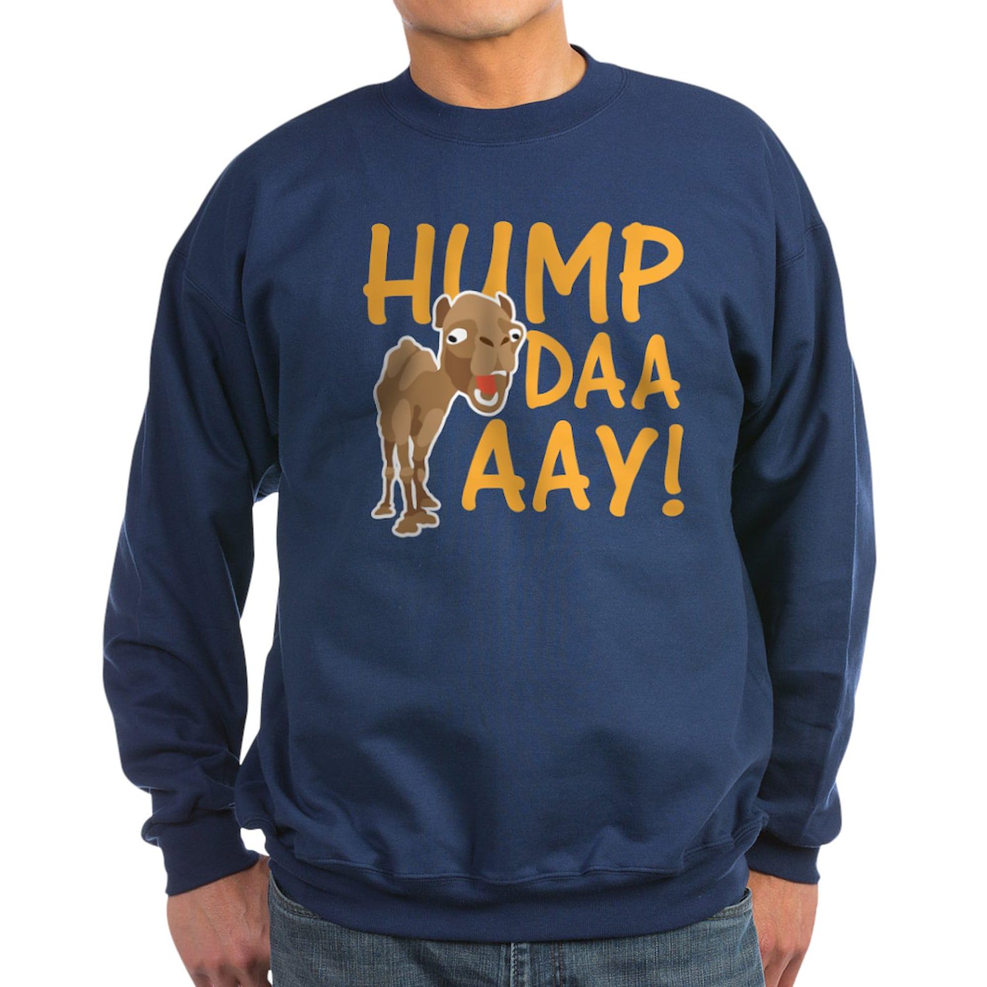 Hump Day! Classic Crew Neck Sweatshirt by CafePress - Comfortable Pullover for Wednesday Workwear & Casual Outfits