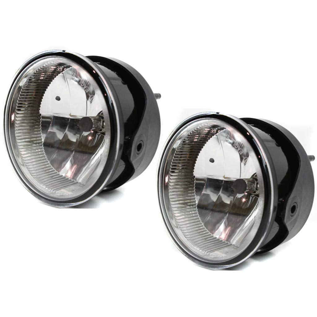 2007-2014 Ford Expedition Fog Lights Pair - Driver & Passenger Side Replacement (FO2593221, 7L1Z 15200AA) | Durable All-Weather Performance for Night Driving & Off-Road Adventures