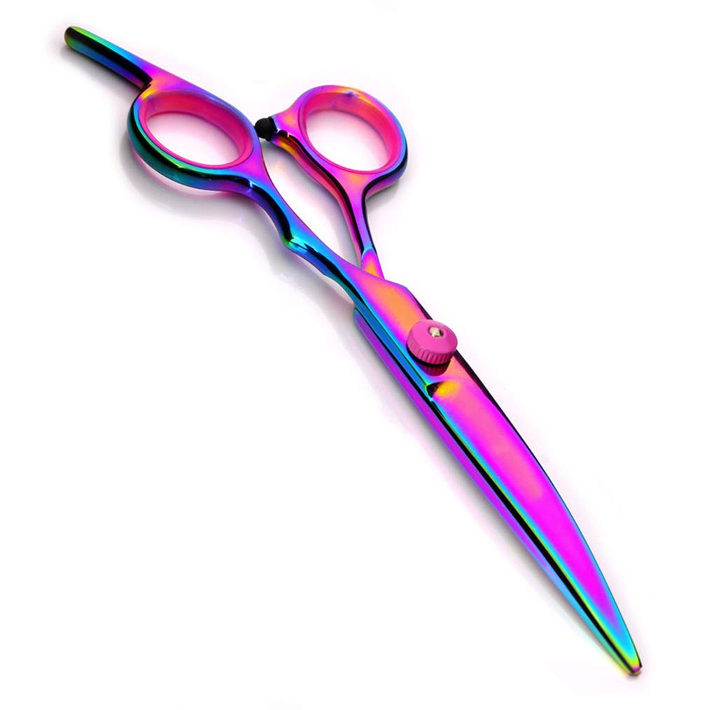 Professional 4-Piece Stainless Steel Dog Grooming Scissors Set - Trimming, Thinning & Curved Shears with Comb for Cats & Small Pets | Perfect for Home Grooming & Professional Pet Salons