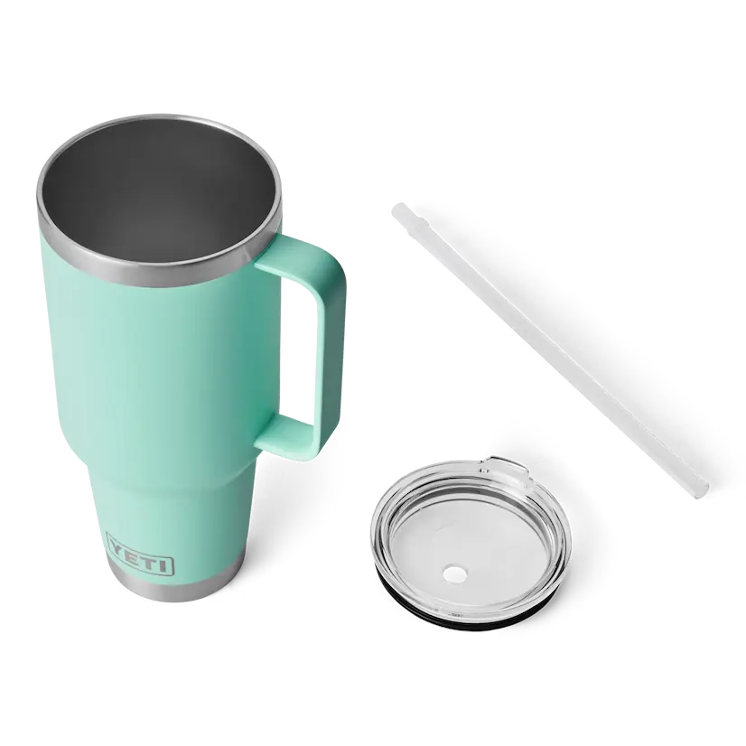 Yeti Rambler 42 oz Stainless Steel Insulated Straw Mug - Keeps Drinks Cold for Hours, Perfect for Outdoor Adventures, Camping, and Travel