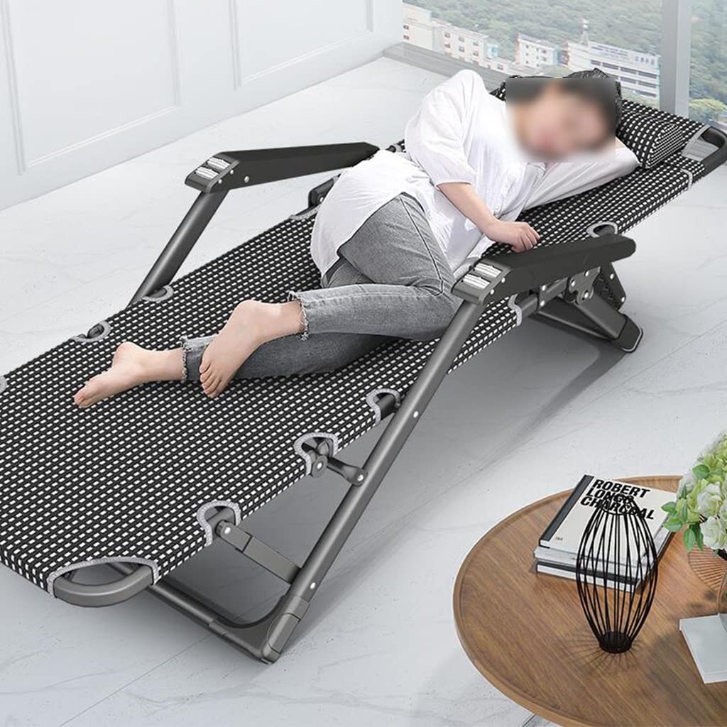 Heavy Duty Gravity Chair - Portable Folding Beach Lounge Chair with Padded Seat, Adjustable Recliner & Steel Frame - Perfect for Backyard, Patio, Poolside & Indoor Relaxation