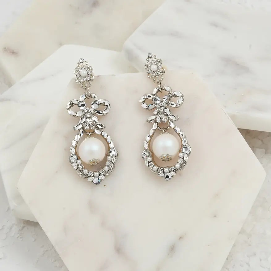 Deanna Earrings for Women - Elegant Dangle Drop Earrings for Daily Wear, Party & Special Occasions | Hypoallergenic & Lightweight Fashion Jewelry
