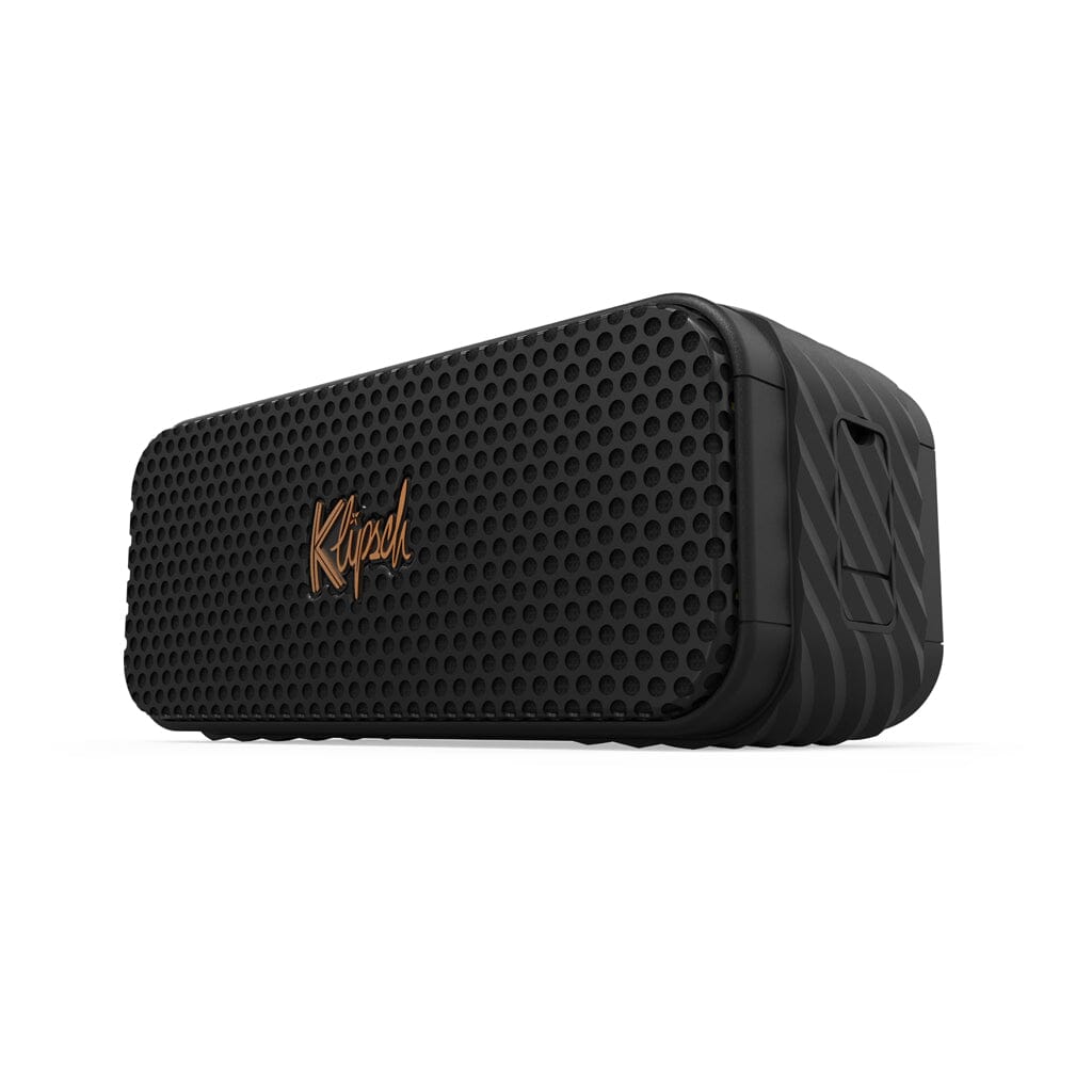 Klipsch Nashville Portable Bluetooth Speaker - Wireless Speaker with Rich Bass, IPX4 Waterproof, 10-Hour Battery - Perfect for Outdoor, Travel, and Home Use