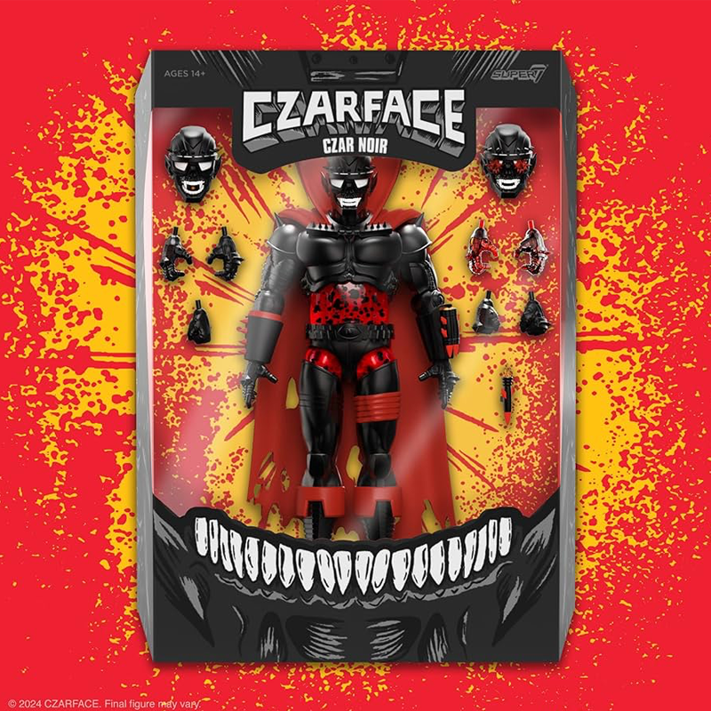 Czarface Noir Ultimate Edition by Super7 - Exclusive Collectible Action Figure for Fans & Collectors | Perfect for Display, Gifts & Pop Culture Enthusiasts