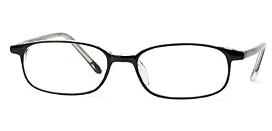 Multi-View Computer Reading Glasses Model 9 - Black Frame +1.0 Strength - Perfect for Office Work, Gaming & Screen Time