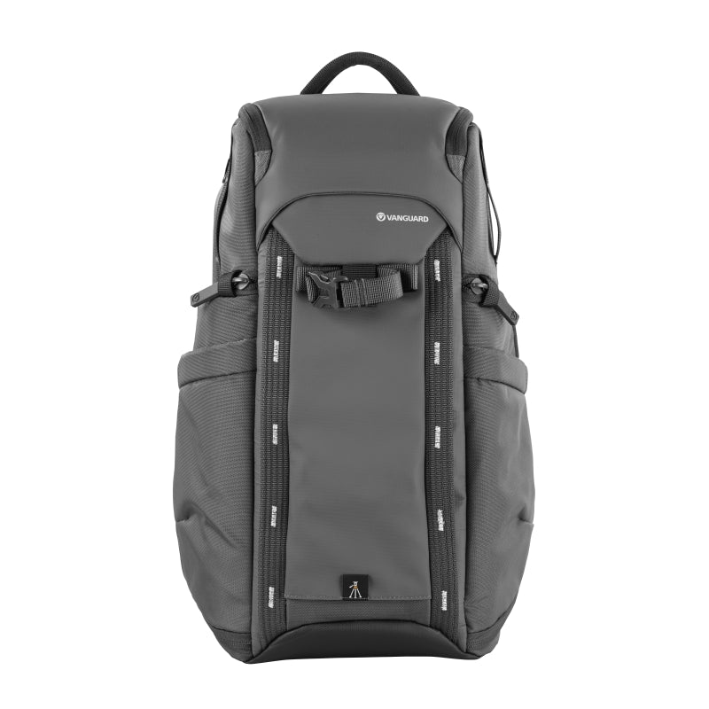 VEO Adaptor R44 Gray Camera Backpack with USB Port & Rear Access - Waterproof DSLR Bag for Photographers, Travel & Outdoor Shooting