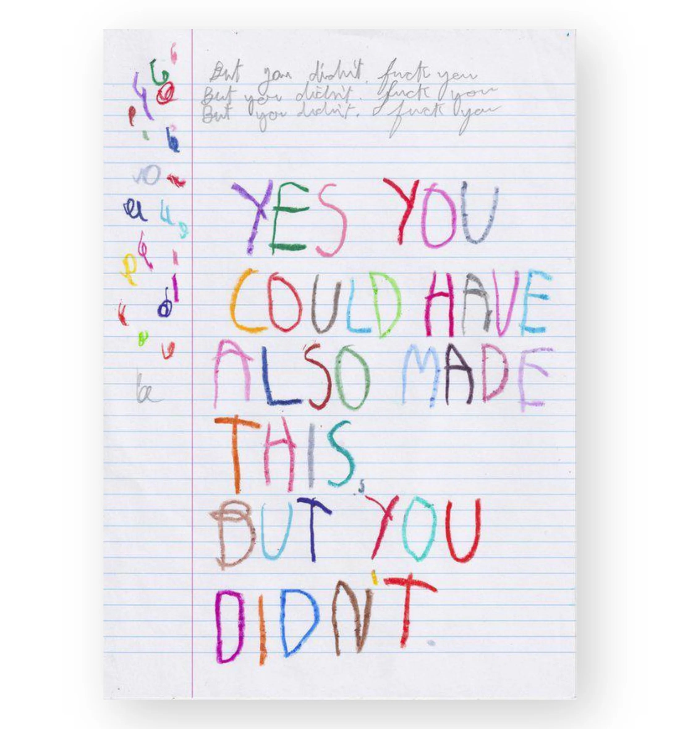 CB HOYO YES YOU COULD HAVE ALSO MADE THIS BUT YOU DIDN'T - Funny Motivational Wall Art for Home & Office Decor